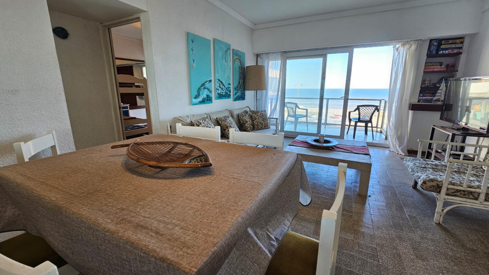 Departamento 3 dormitorios con vista al mar Pinamar 
